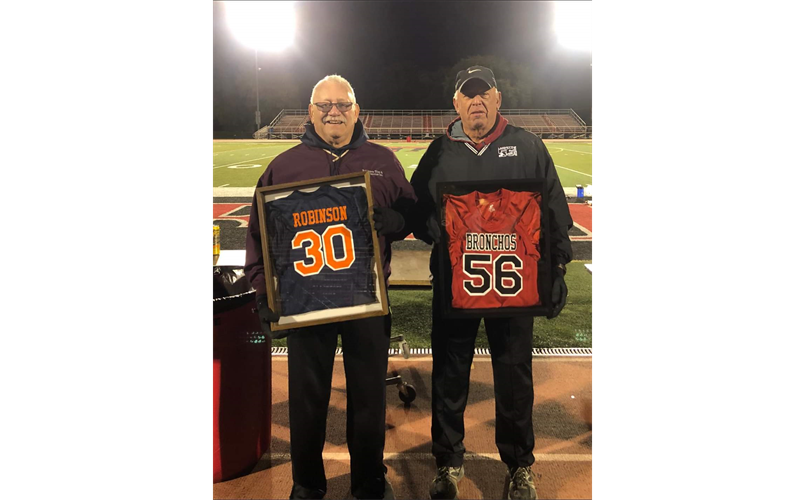 Congratulations John Robinson and Dan Garvey combined over 50 years of coaching in Lafayette. Both are retiring from our Board of Directors 