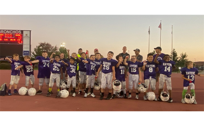 2025 Little 56ers Champions   Ravens